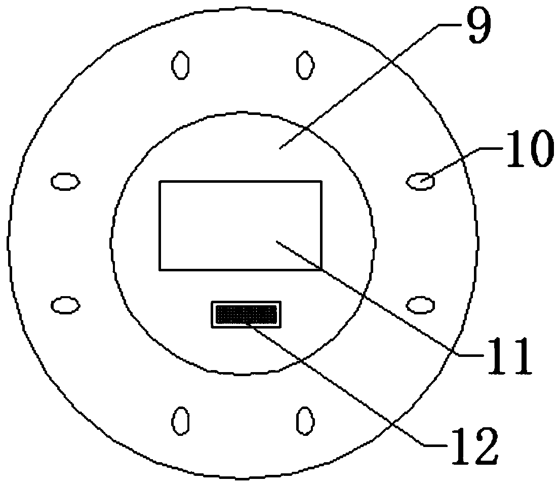 Lighting device used for natural gas pipeline maintenance and provided with anti-explosion structure