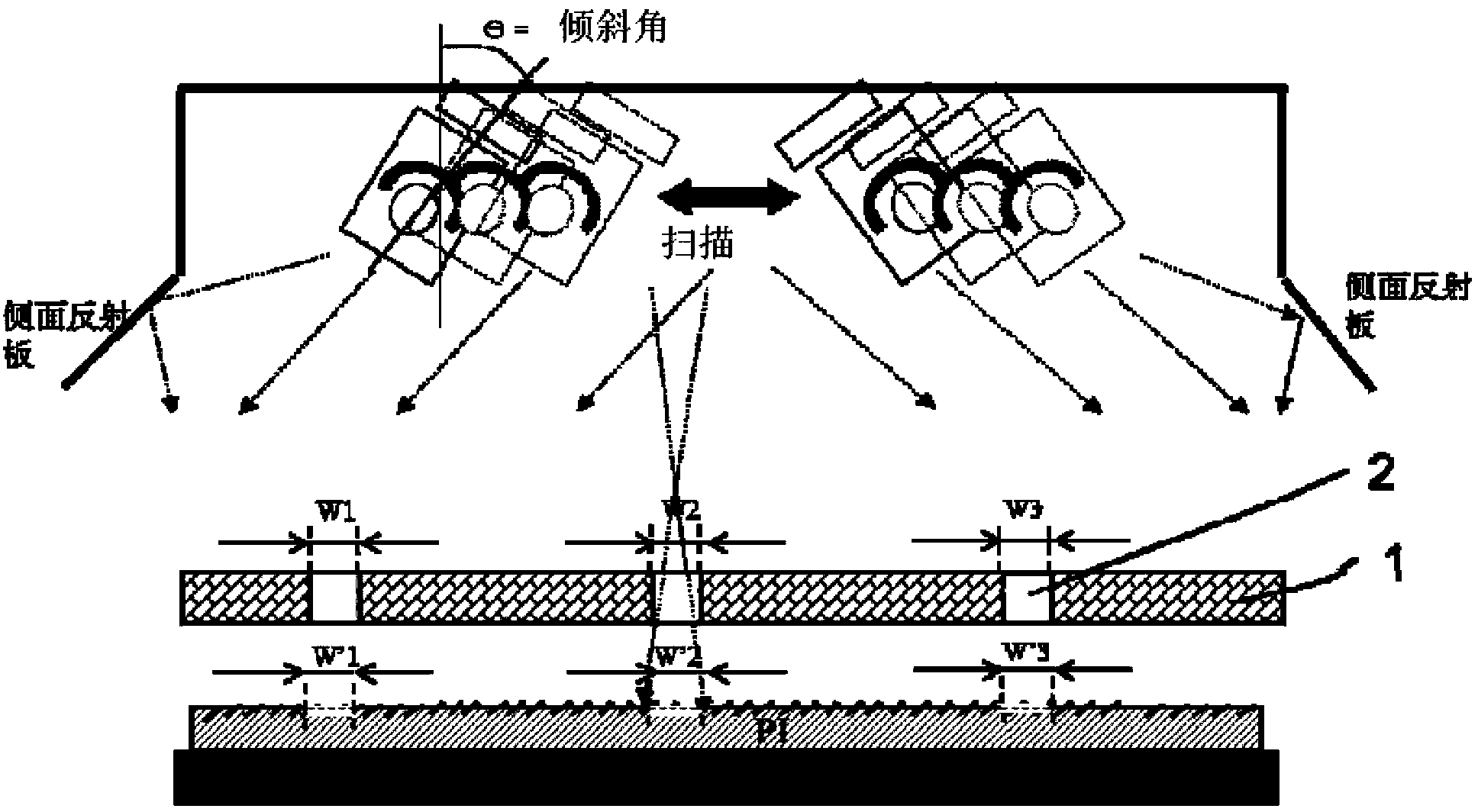 Method for preparing narrow-side display device