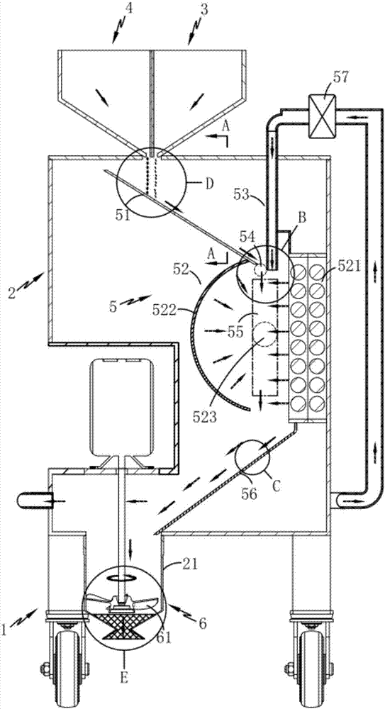 Fully-automatic control road marking machine