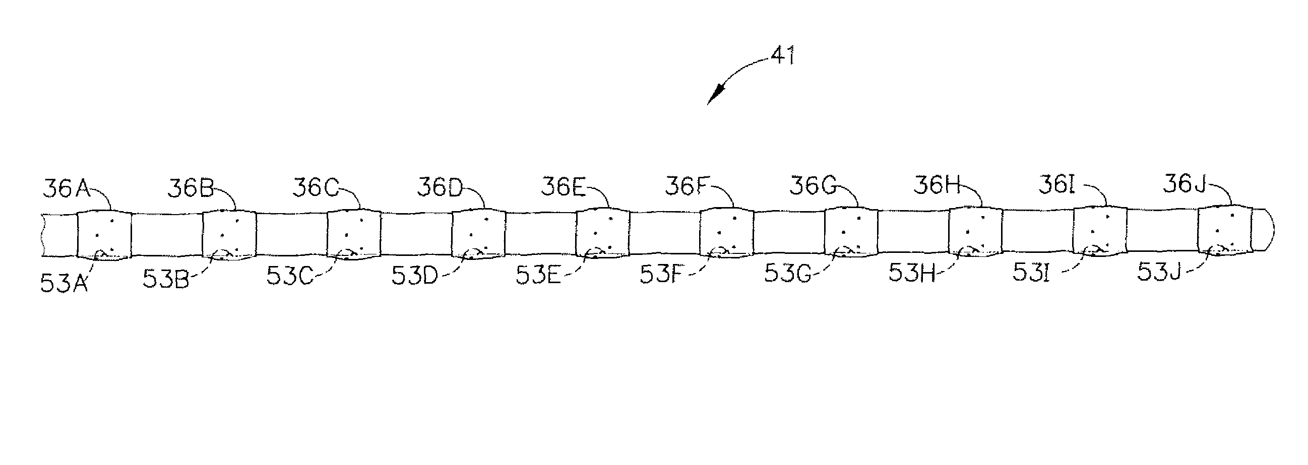 Dual-purpose lasso catheter with irrigation using circumferentially arranged ring bump electrodes