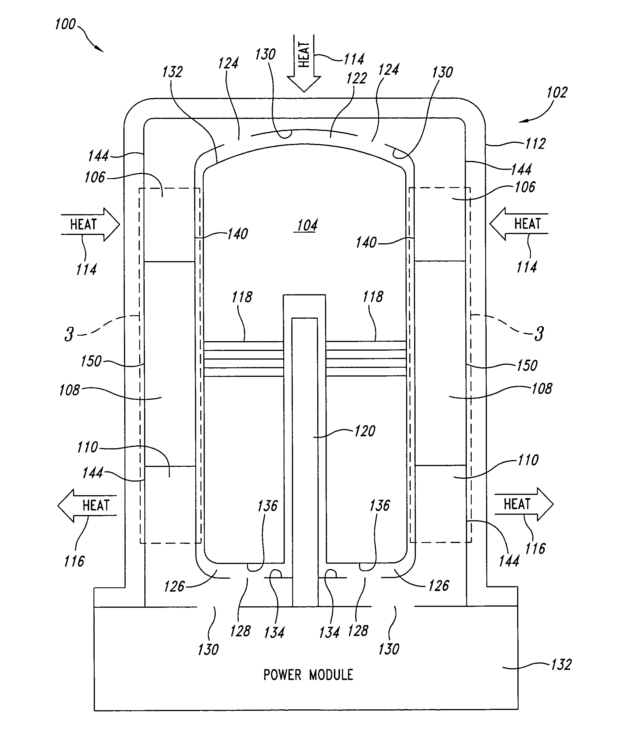 Channelized stratified heat exchangers system and method