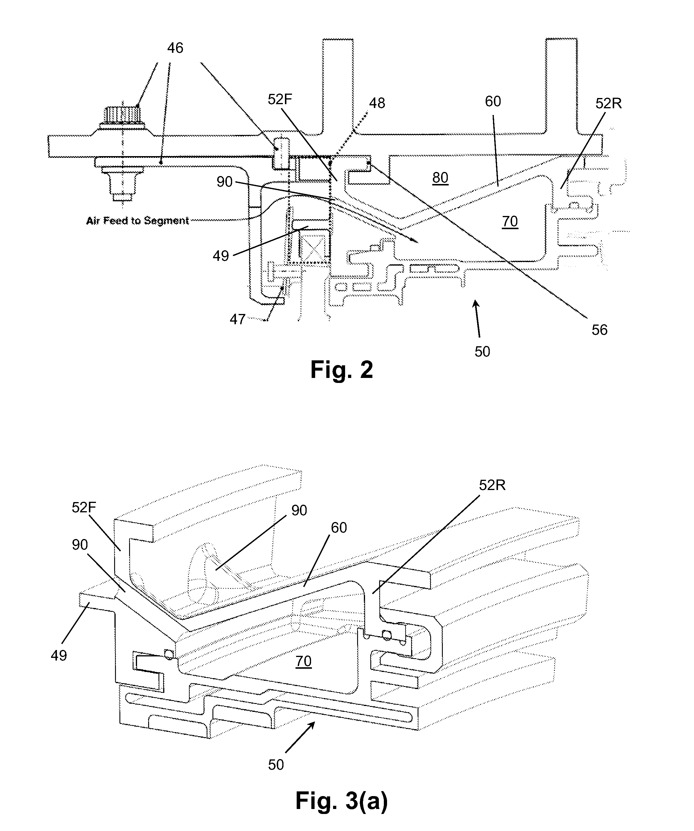 Carriers for turbine components