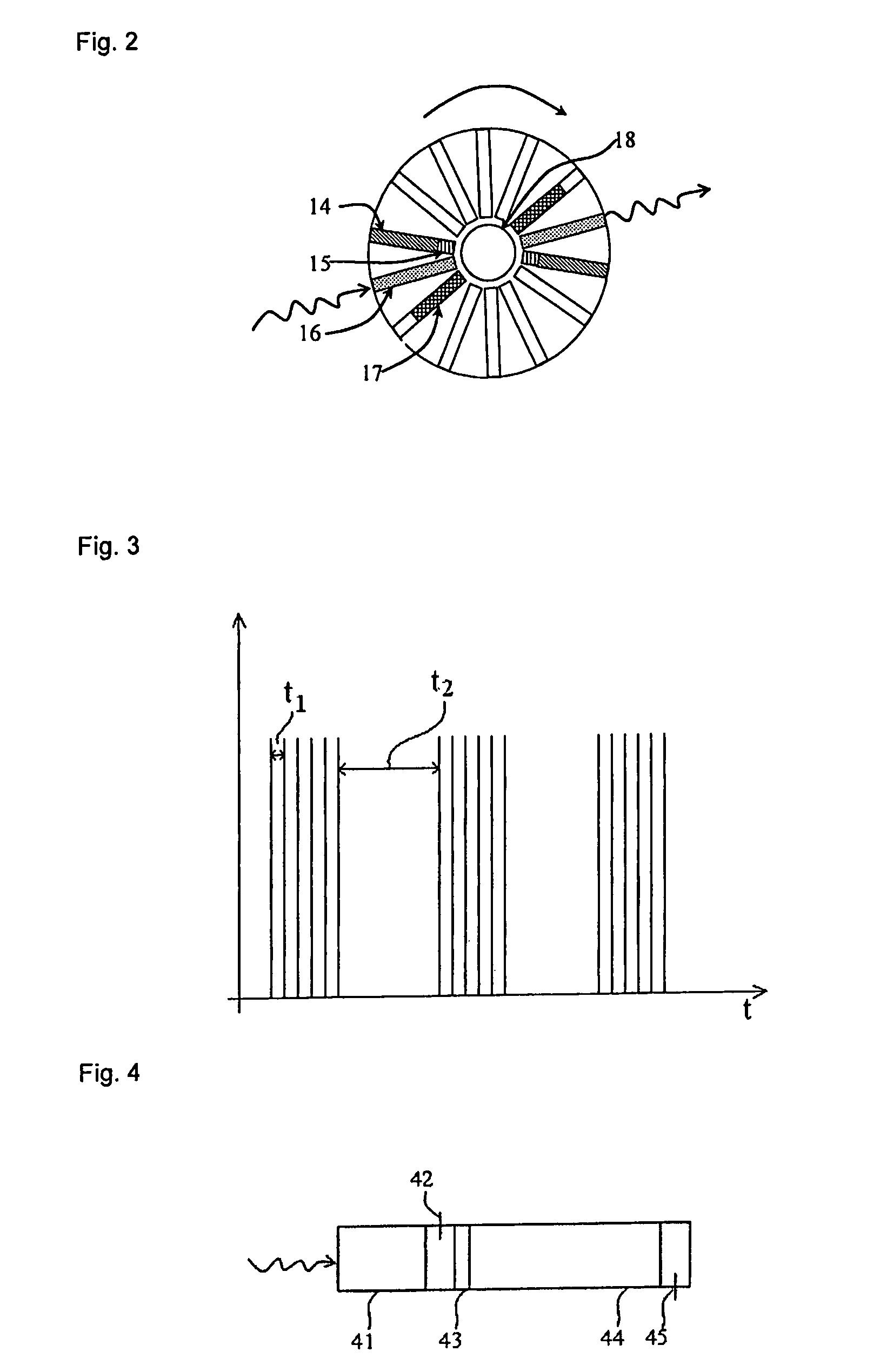 Method for inspecting object using multi-energy radiations and apparatus thereof