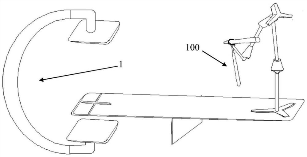 Abdominal cavity angiography device for cardiology department