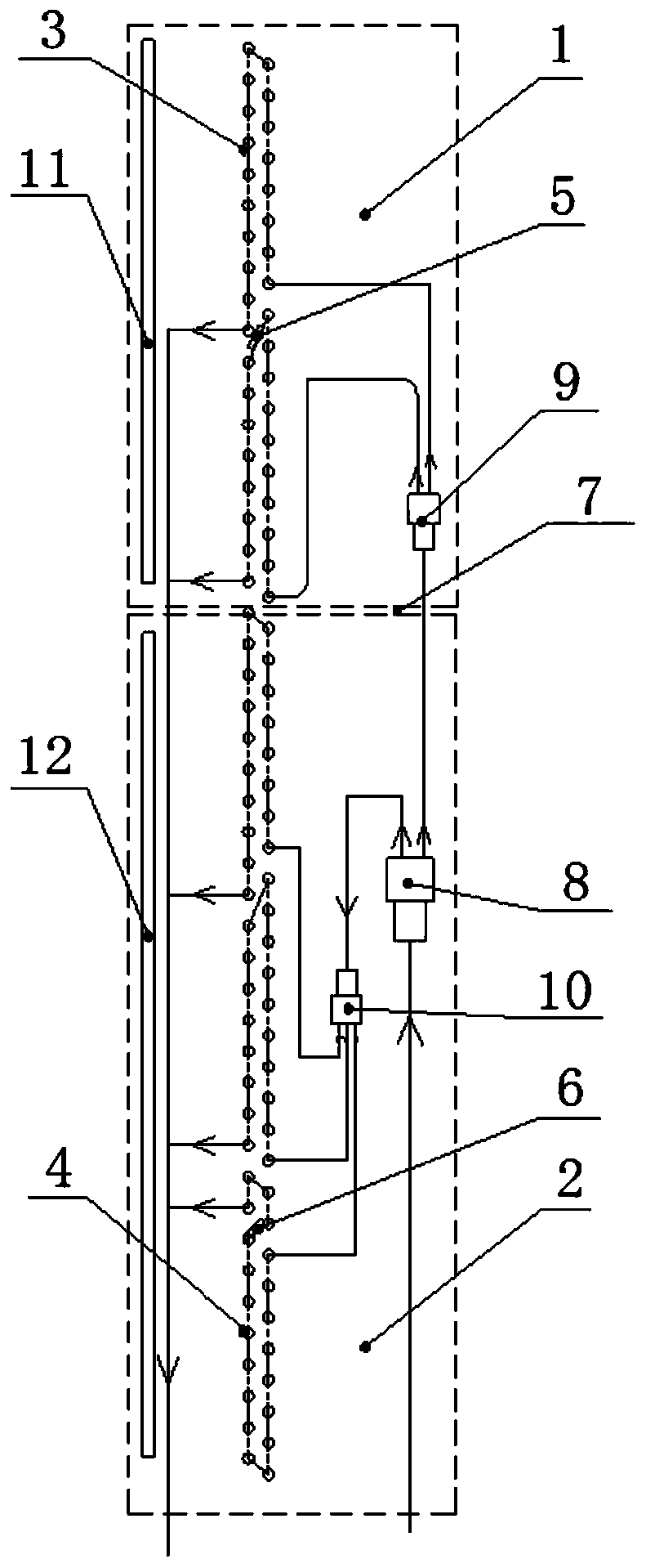 Double air duct air conditioner, and dehumidification method and system thereof
