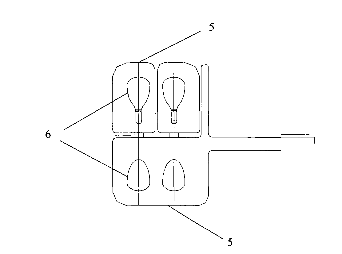 Connecting system comprising ultra-high voltage main device and tubular aluminum conductor