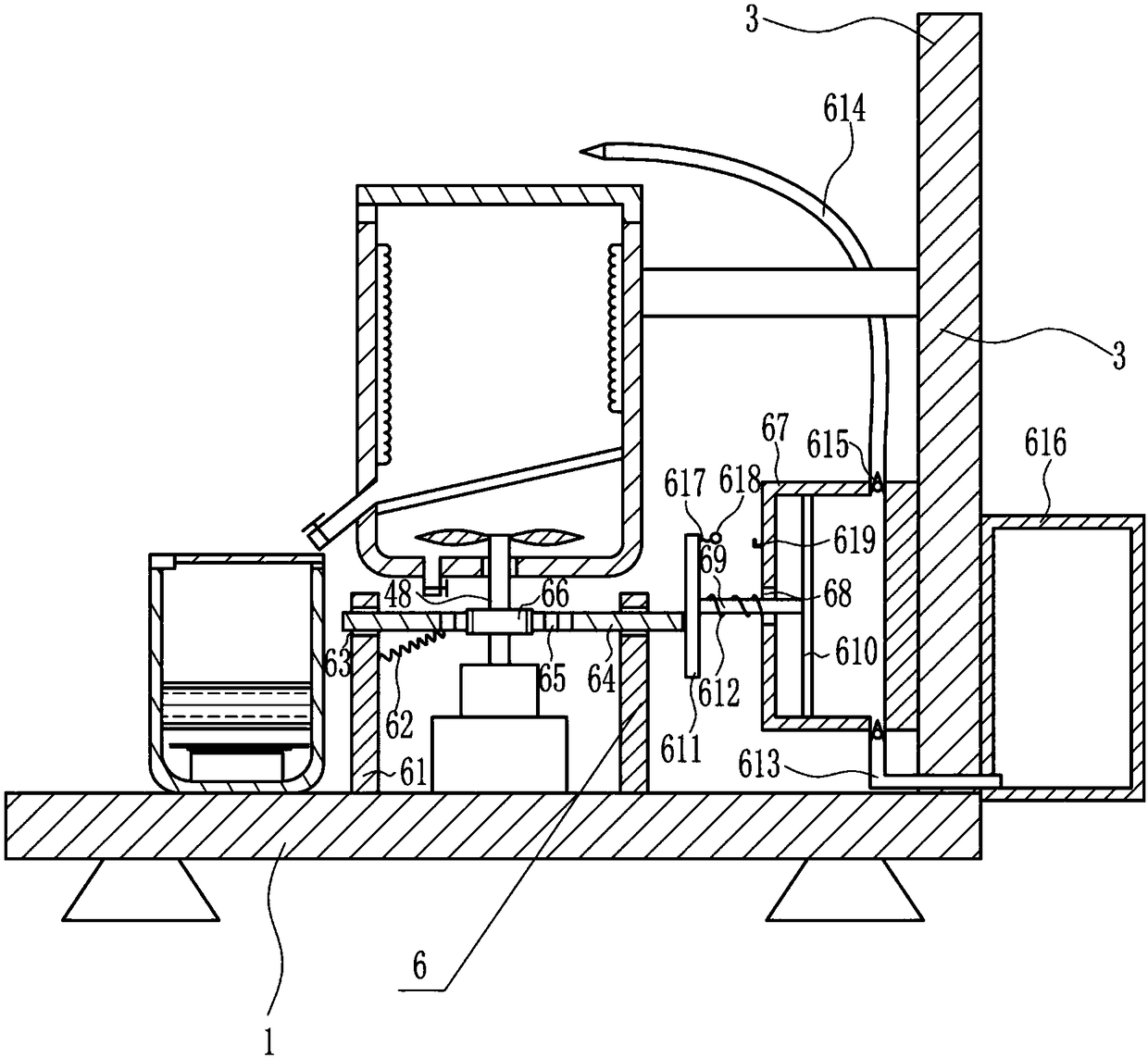 Flow rate adjuster recycling device for medical treatment