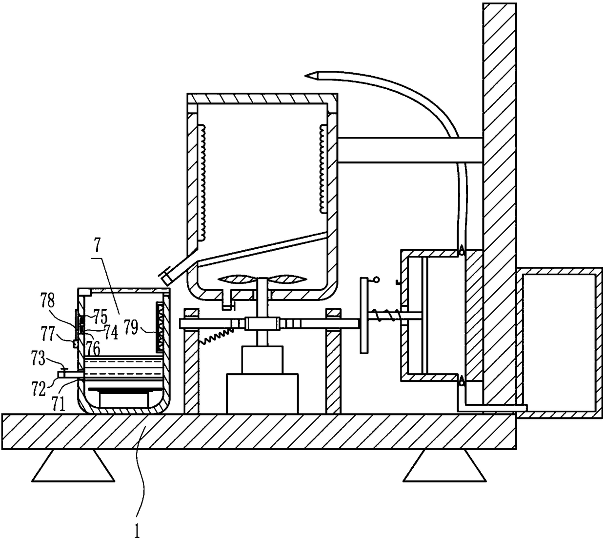 Flow rate adjuster recycling device for medical treatment