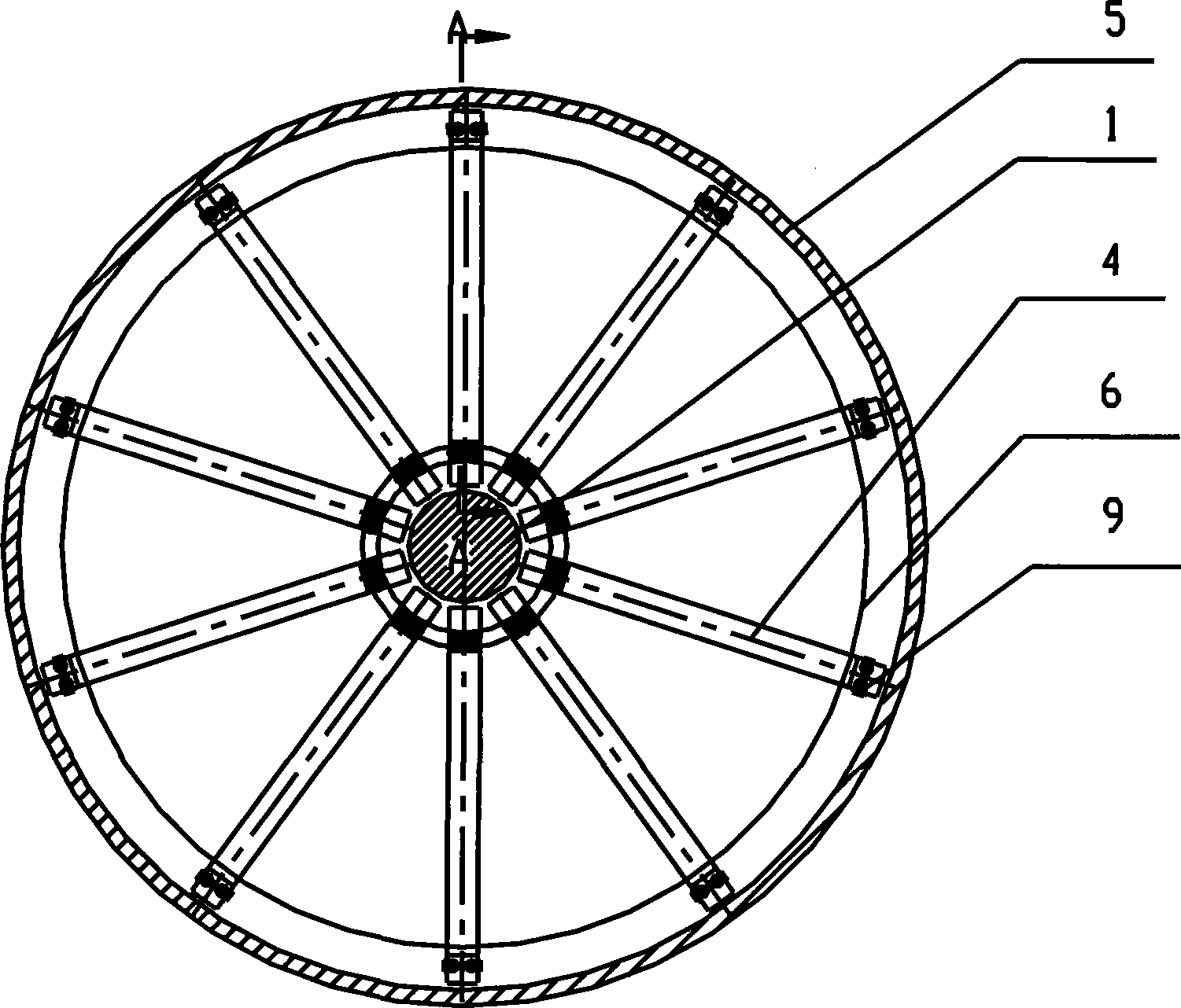 Soft conductive structure in cathode roller of foil manufacturing machine and calculating method of conductive belt section area