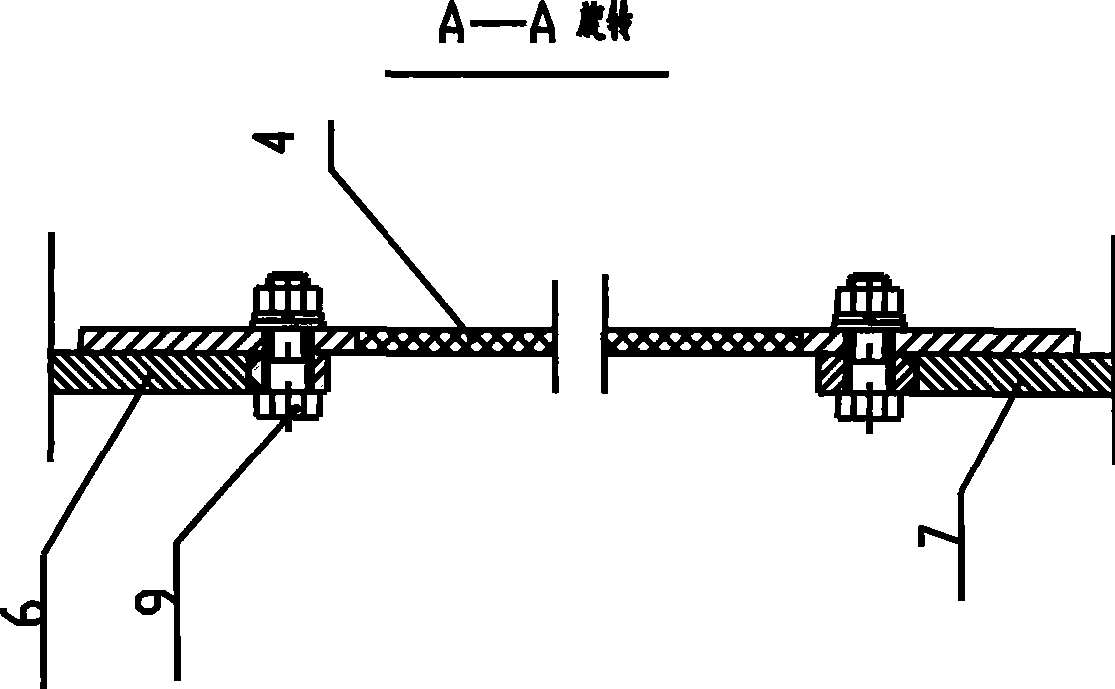 Soft conductive structure in cathode roller of foil manufacturing machine and calculating method of conductive belt section area