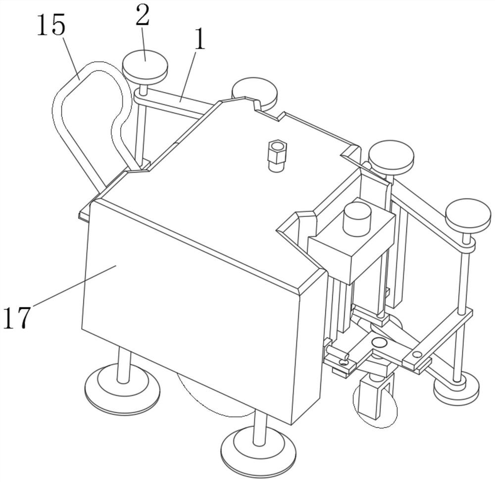 Swimming pool cleaning device capable of achieving deep disinfection
