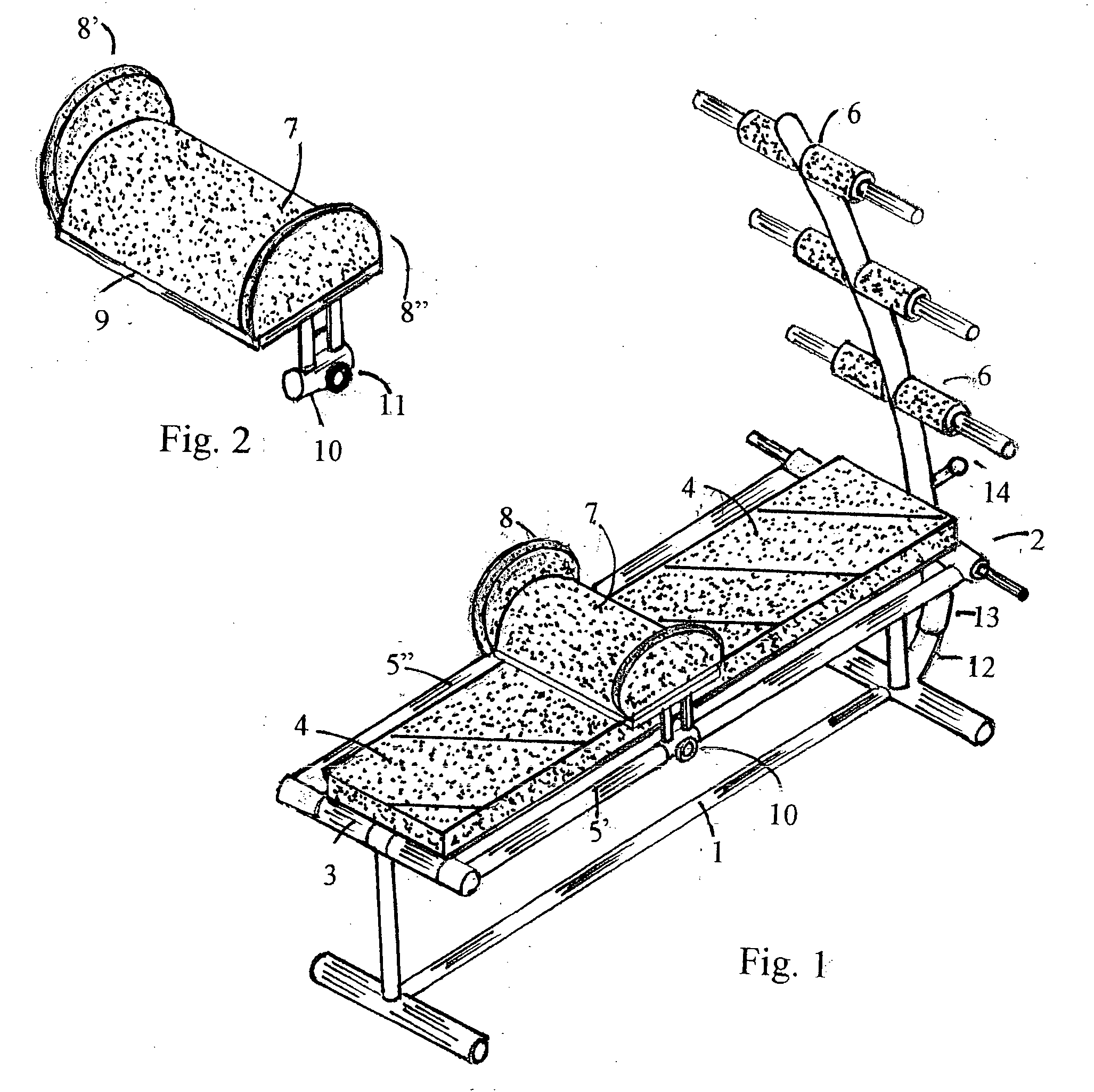 Biodynamic apparatus for performing correct SIT-UP and LEGS-UP exercises and methods