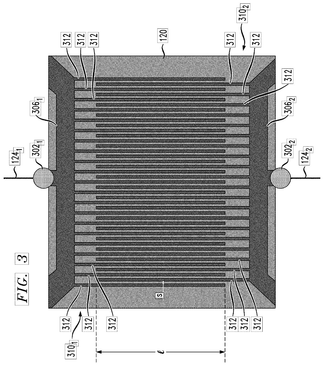 Placement of damage sensors in an air-temperature-managed equipment enclosure