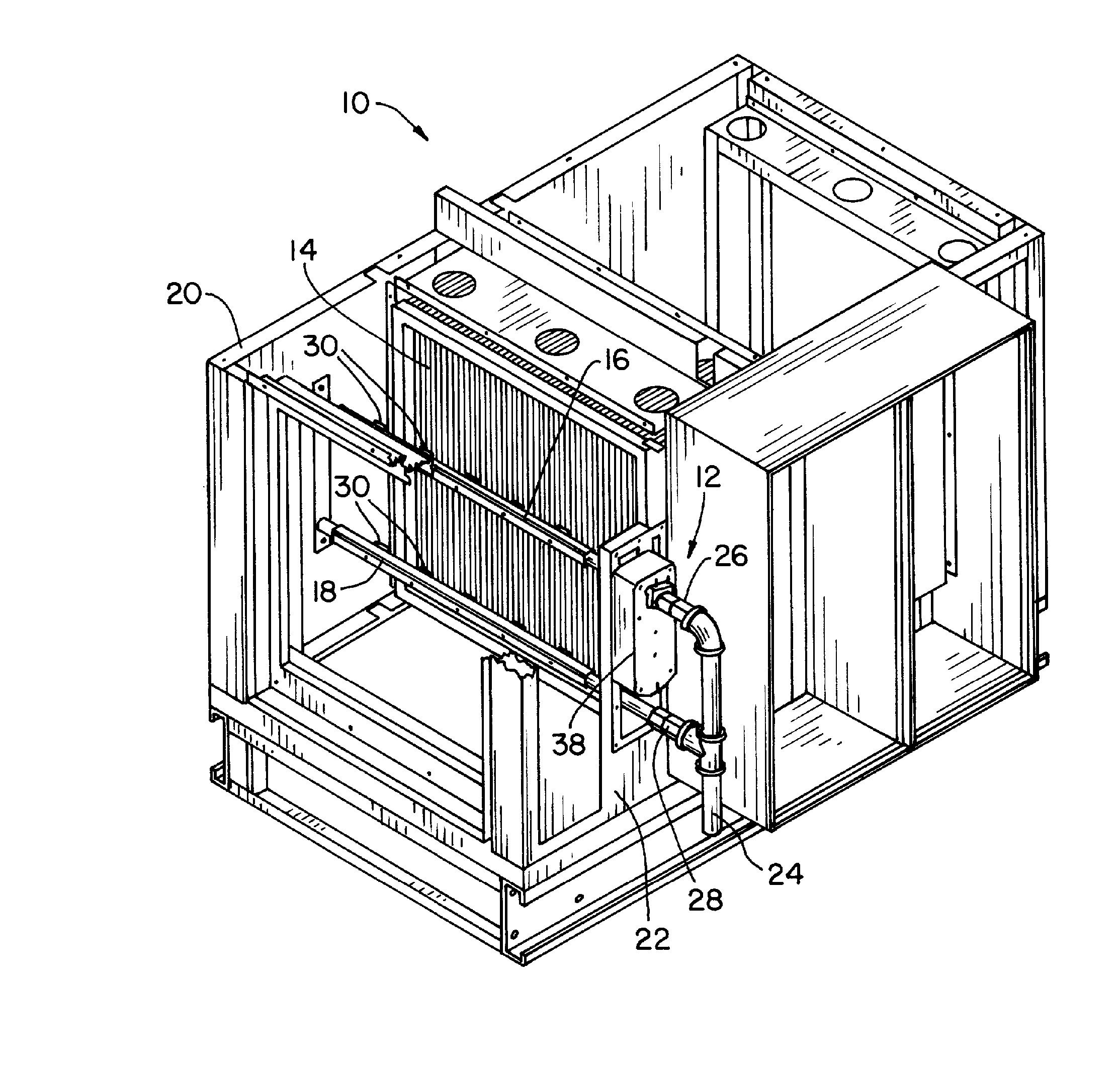 Electrostatic precipitator wash system