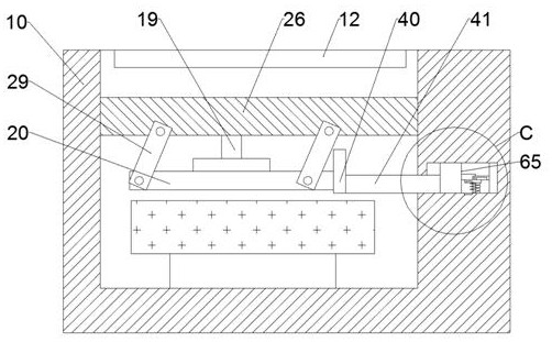 Pressure sensor protection device capable of eliminating impact force