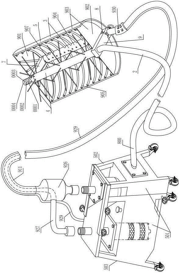 Auxiliary flashover preventing device for electric power line