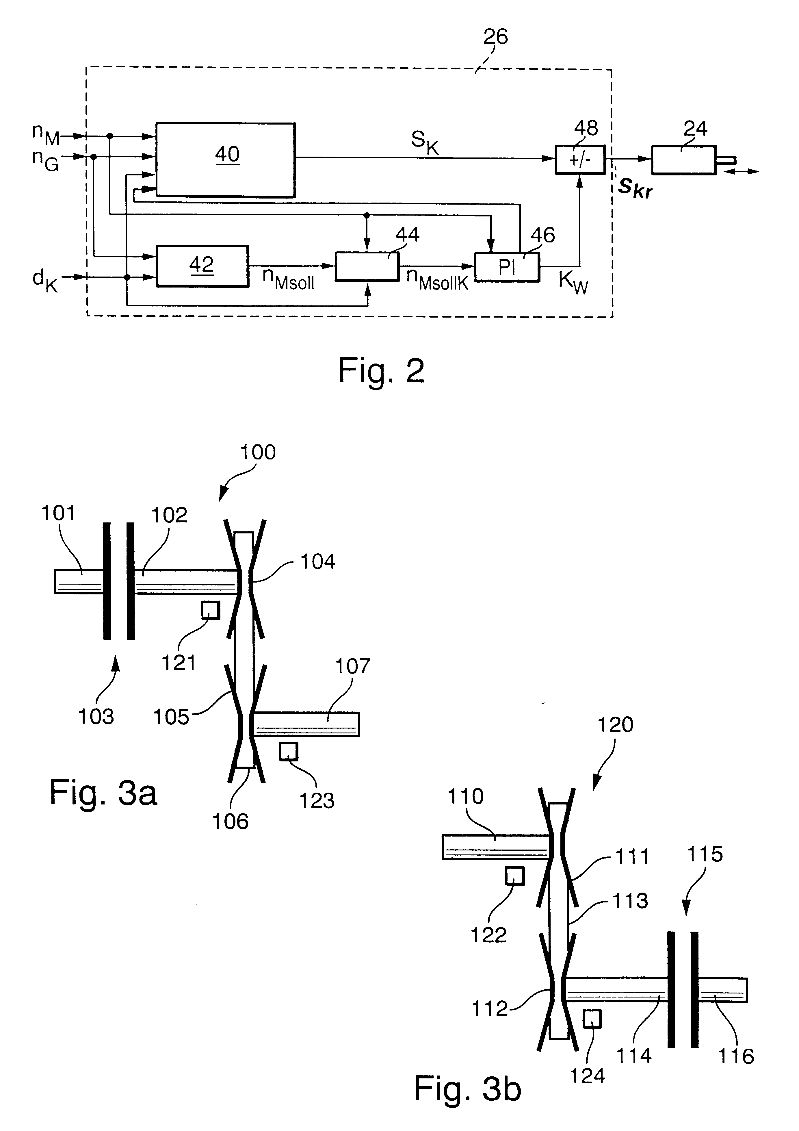 Method of and apparatus for controlling the operation of a clutch in the power train of a motor vehicle