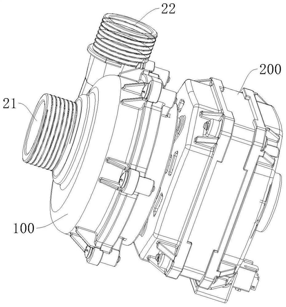 Centrifugal pump and dish washing machine