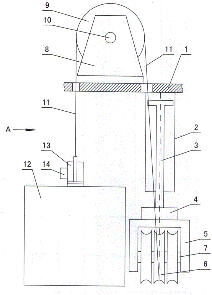 Inverted Side Mounted Hydraulic Freight Elevator