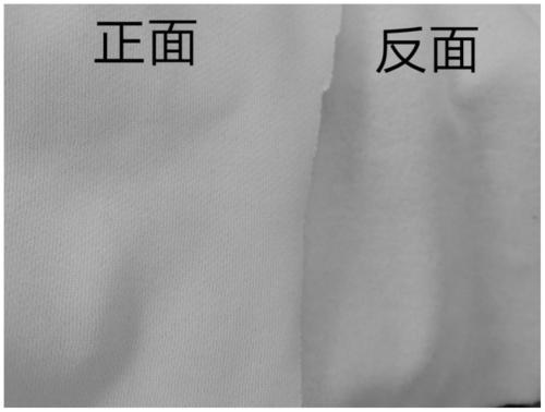 High-visibility flame-retardant acrylic knitted blended fabric