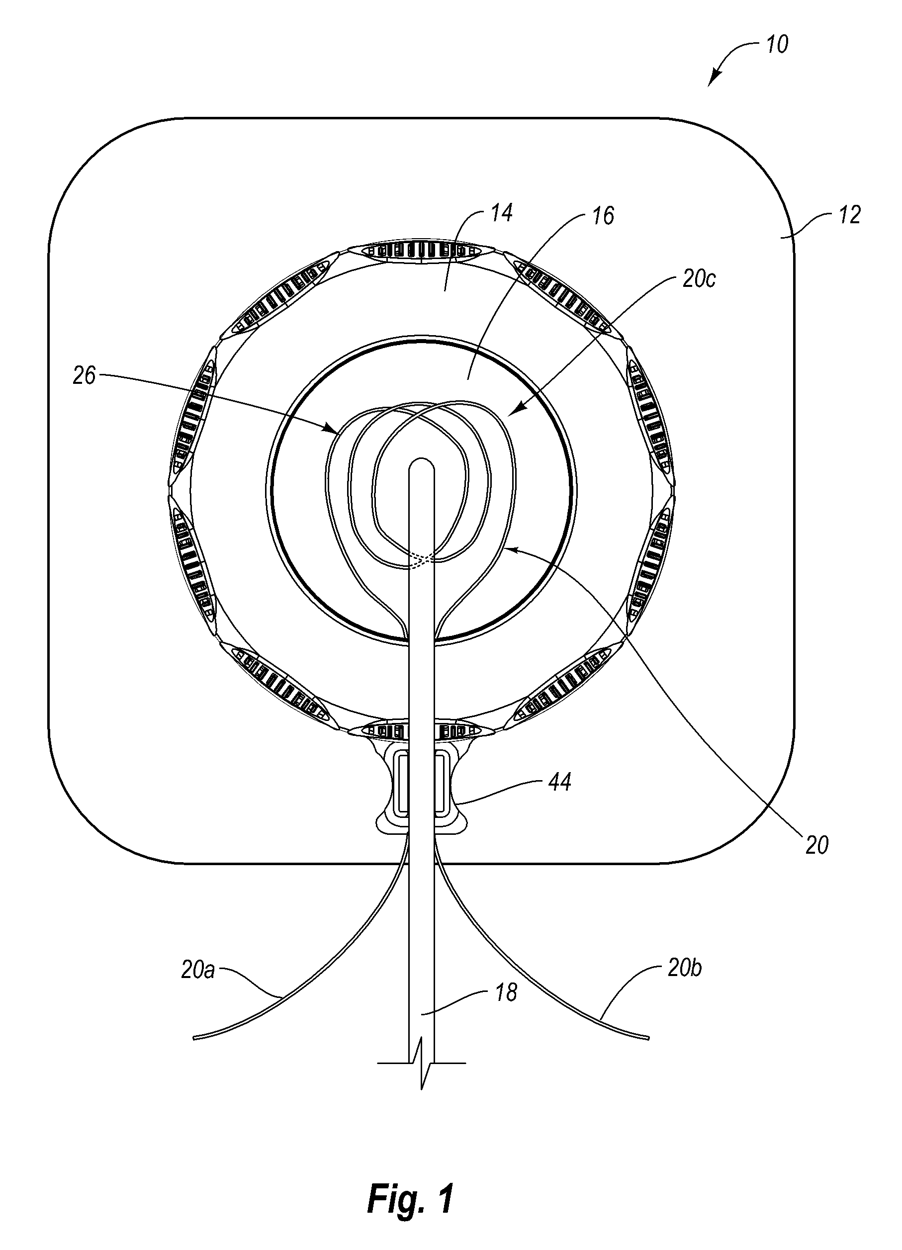 Self-suturing anchor device