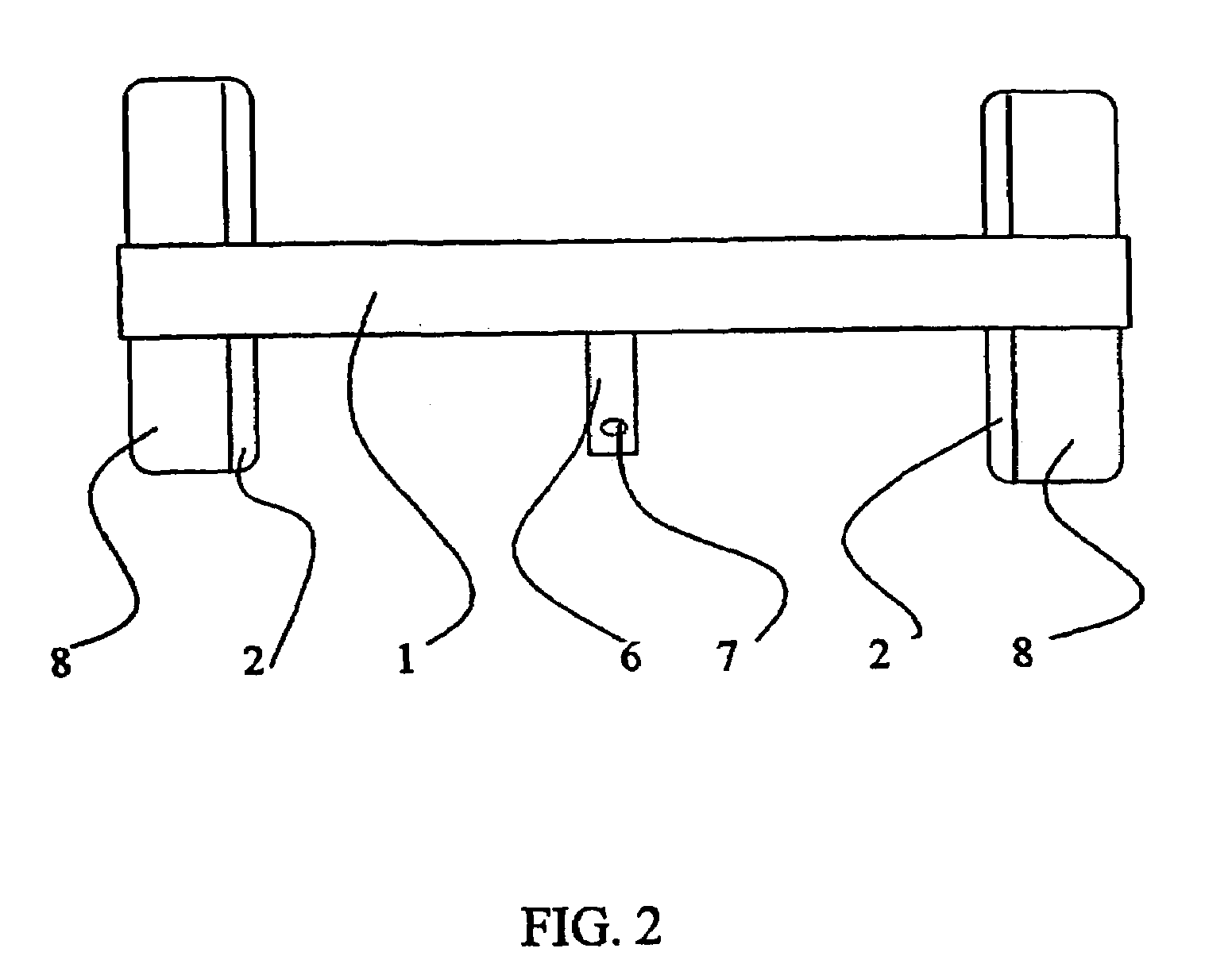 Device for determining acoustically evoked brainstem potentials