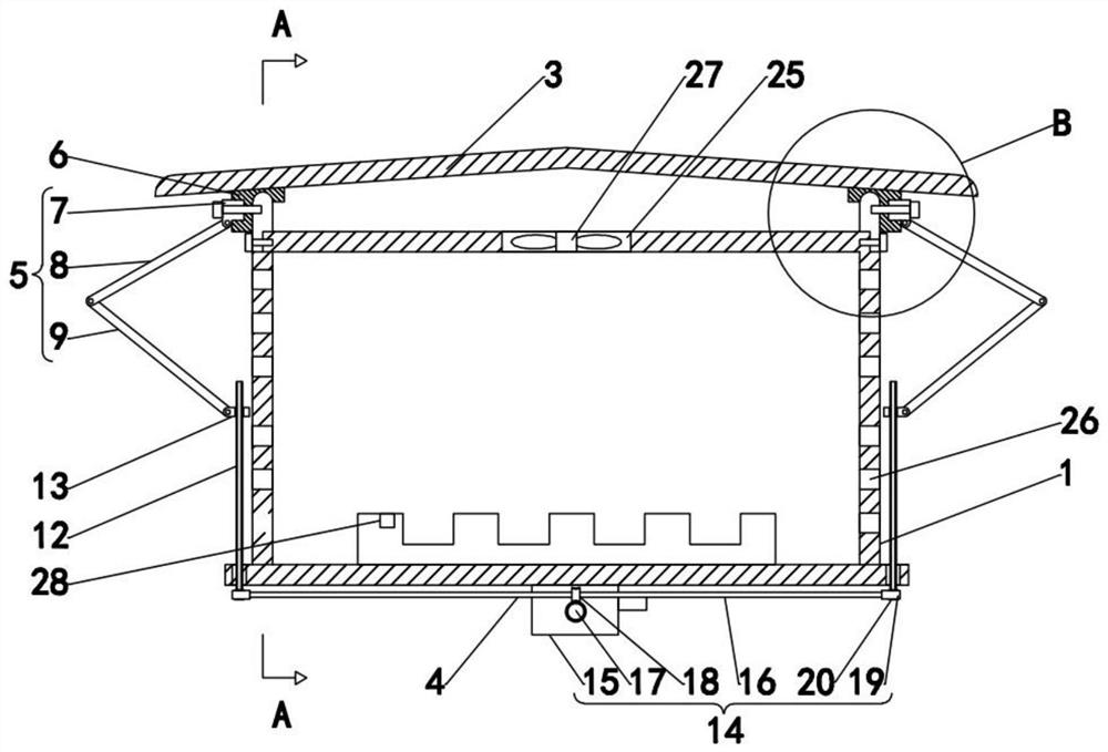 Bus bridge waterproof device