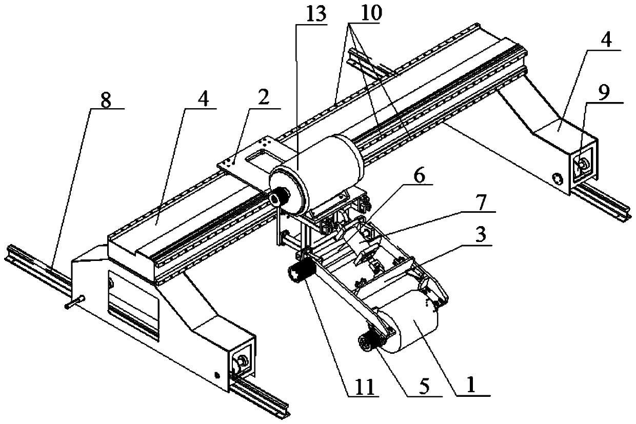 Process method and water milling equipment used for treating metal plate surface