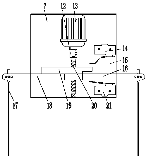 Capsule printing machine provided with counting-quantifying device