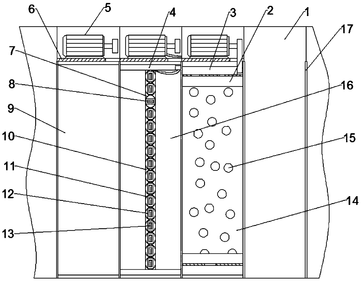 A kind of sponge foam production equipment