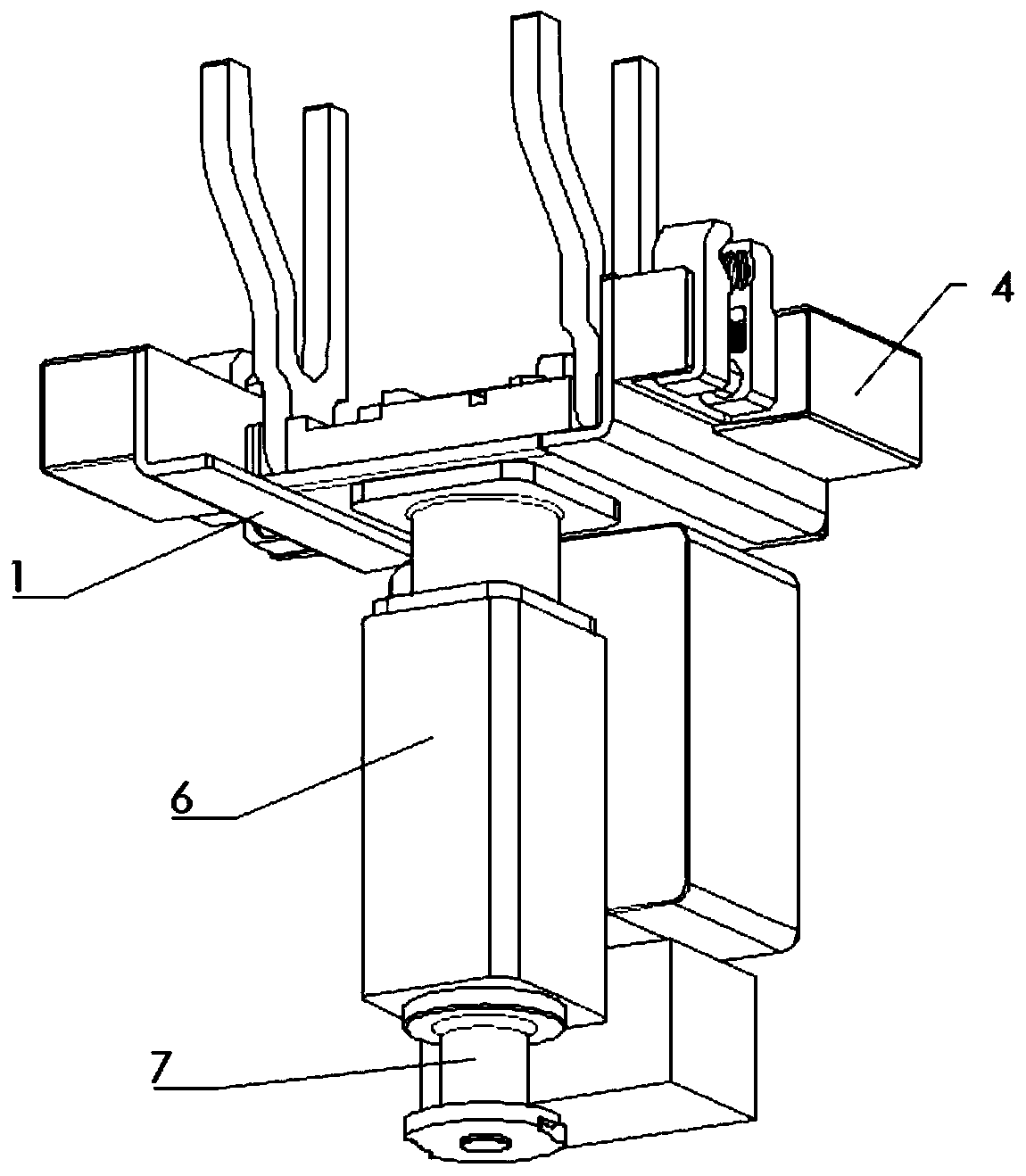 Wire clamp mounting tool and intelligent equipment