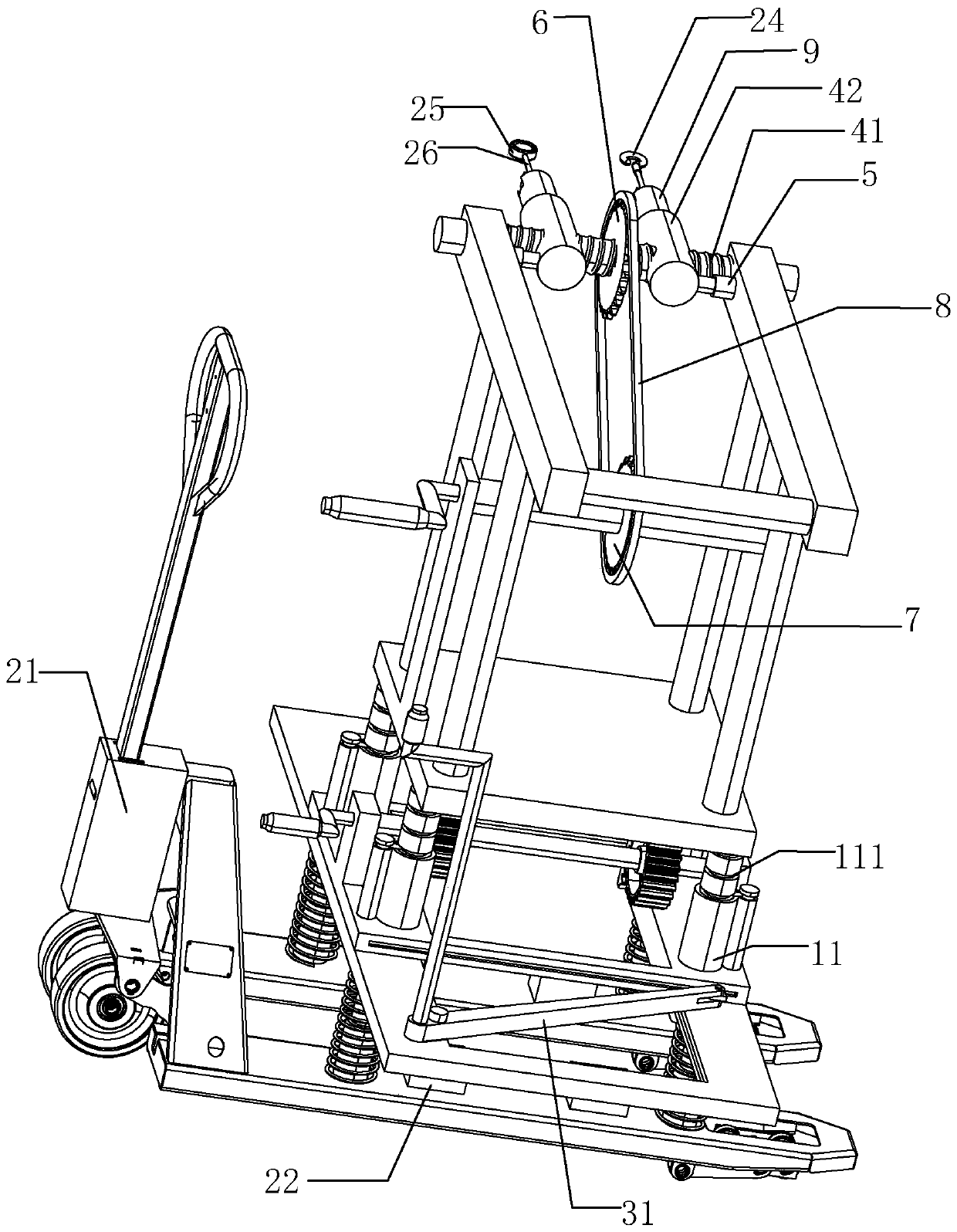 Wind shield transportation support for paint spraying