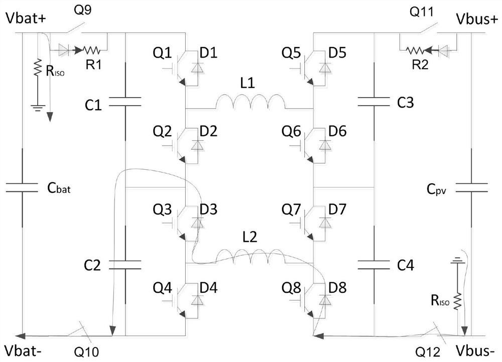 Bidirectional DCDC converter and slow start control method