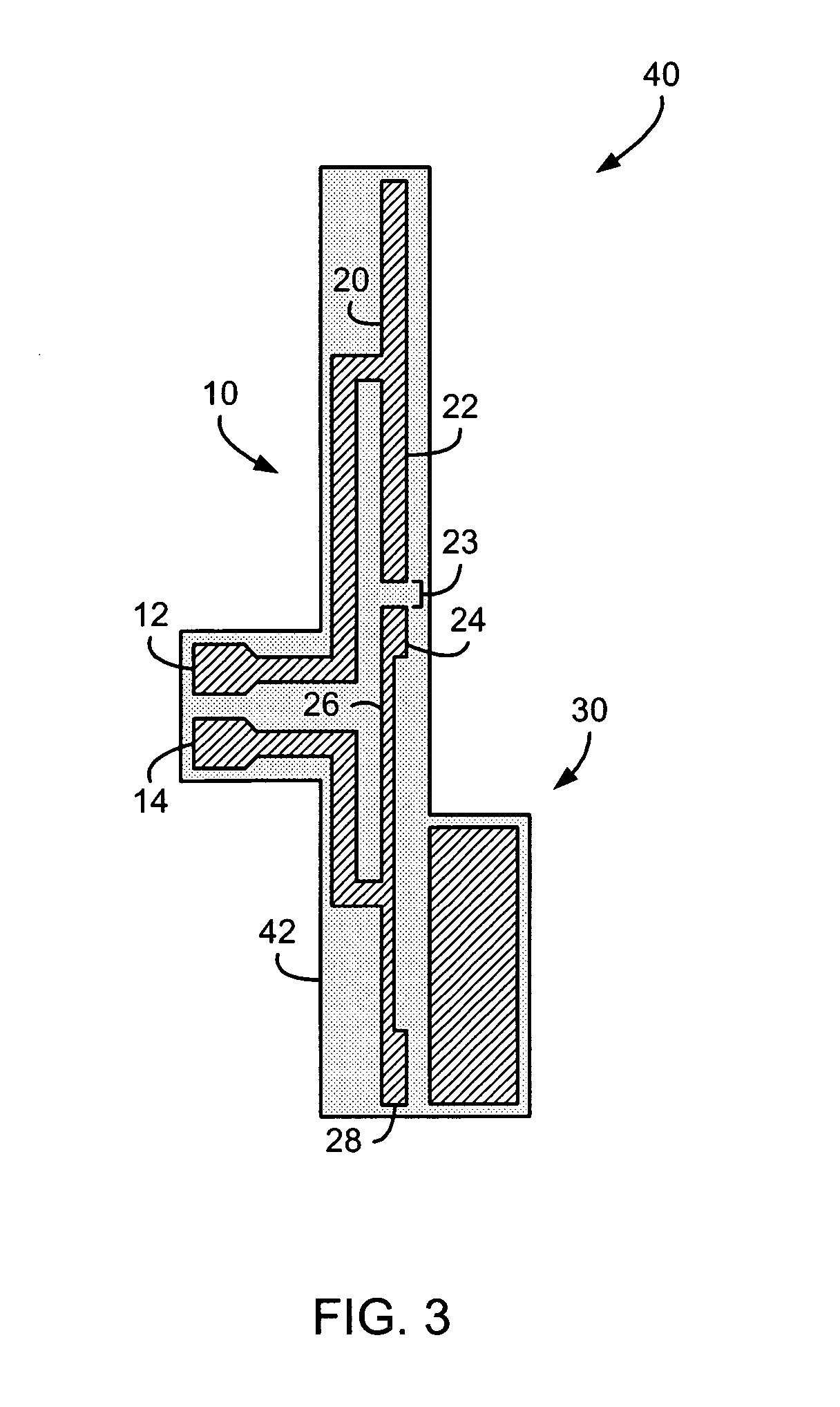 Floating conductor pad for antenna performance stabilization and noise reduction