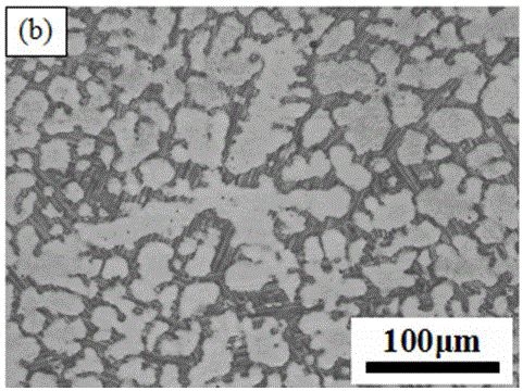 A kind of method for preparing the magnesium alloy gradient material reinforced by LPSO phase