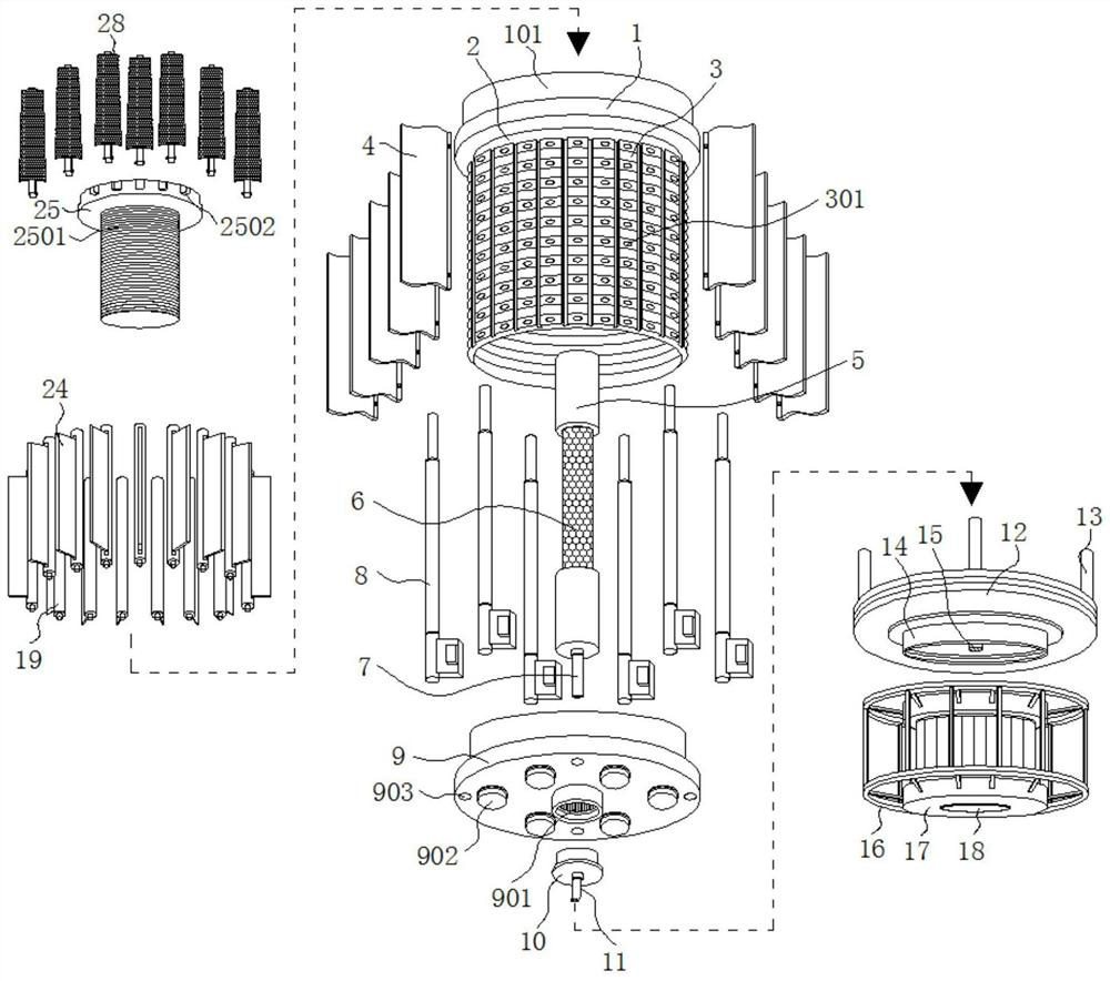 An intelligent electromechanical blockage removal device