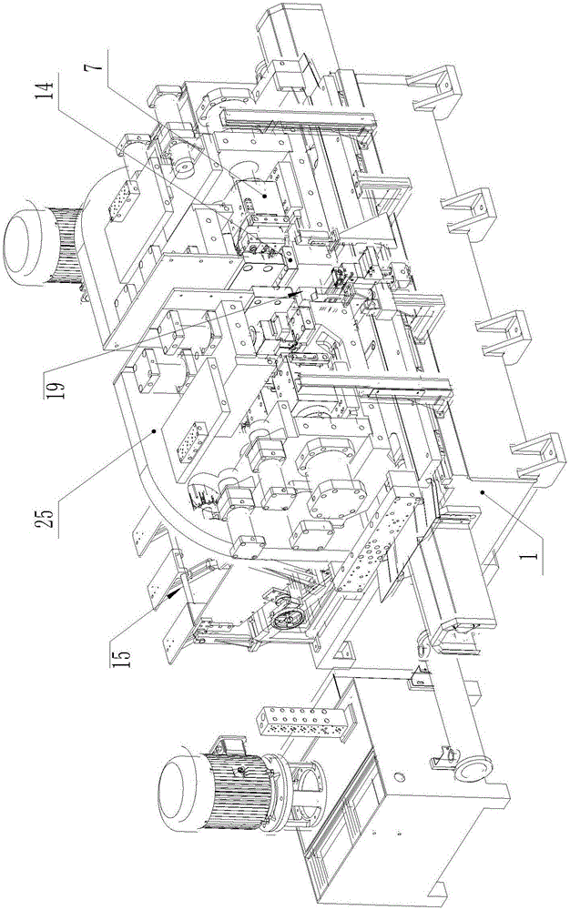 Special molding machine for automobile seat angle adjustment assembly and its forming method