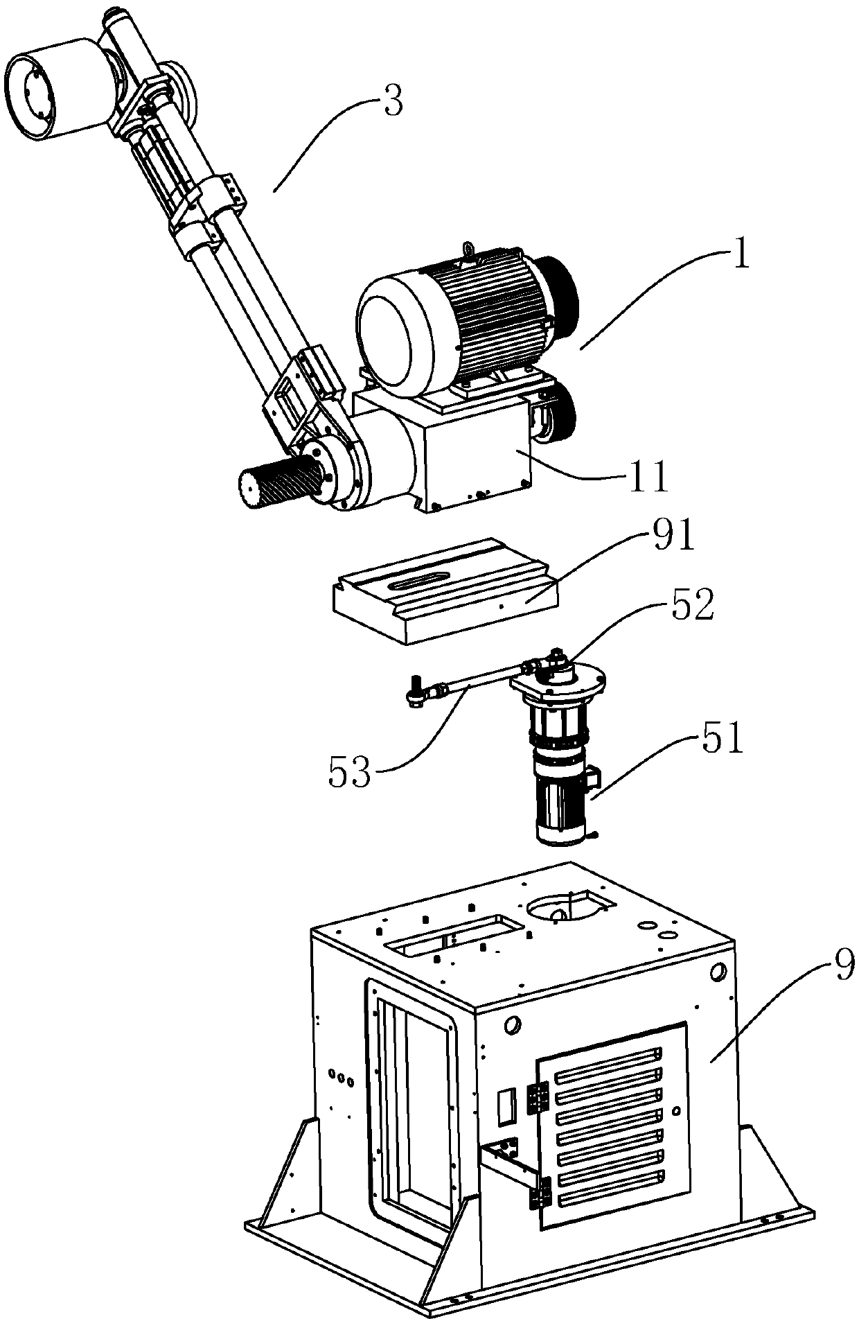 Grinding mechanism of abrasive belt grinder