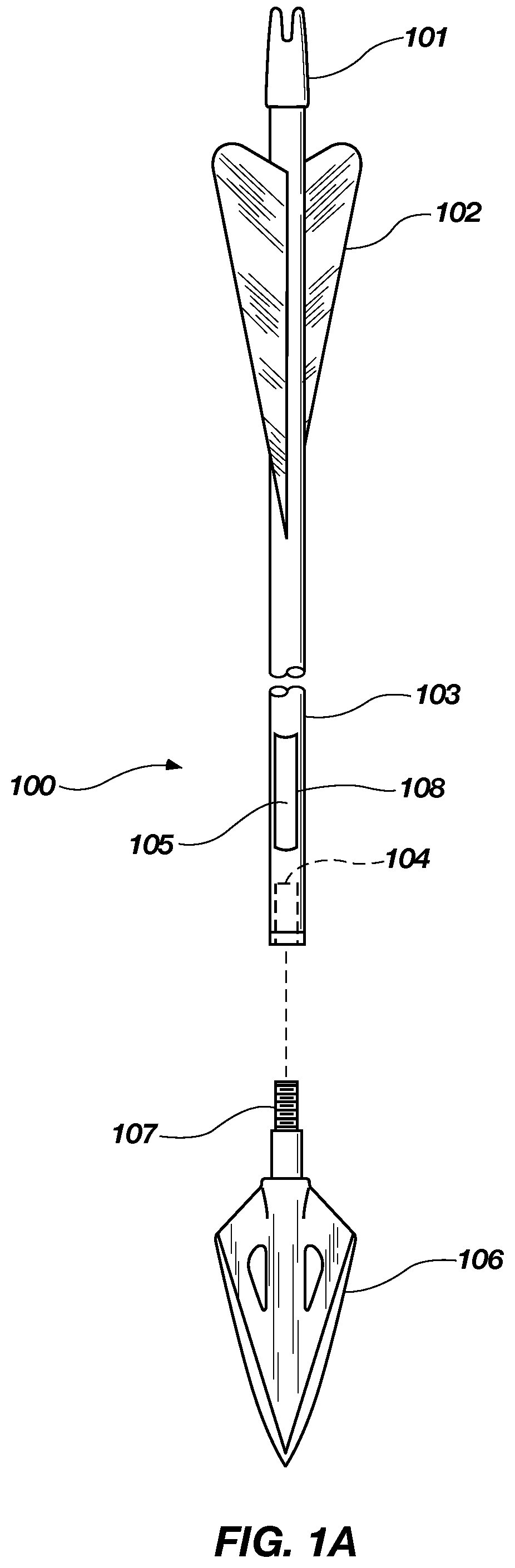 System and method for adjusting the trajectory of an arrow