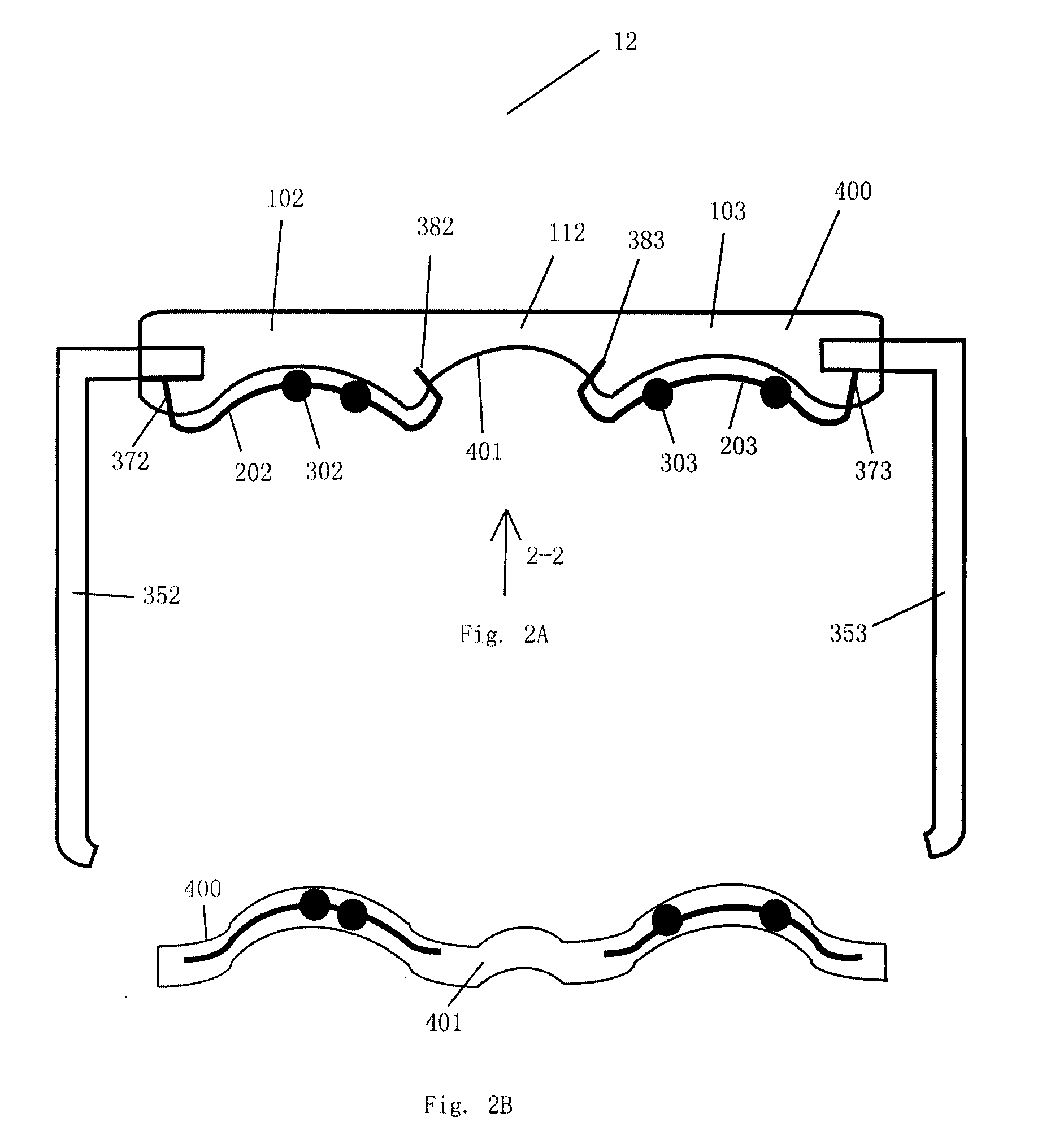 Double eyelid forming devices