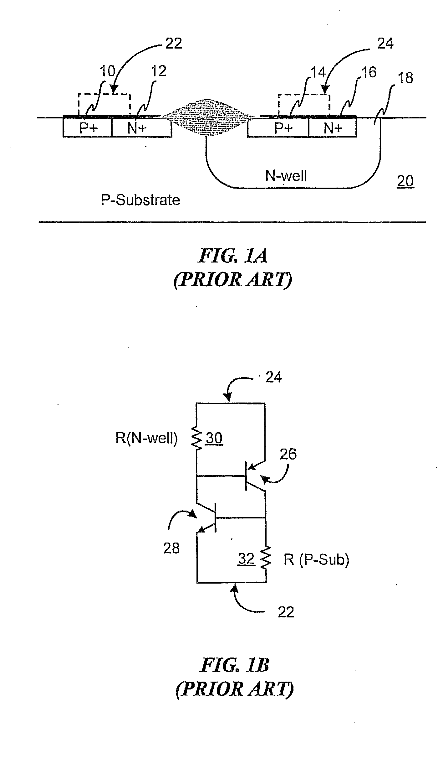 Devices with adjustable dual-polarity trigger - and holding-voltage/current for high level of electrostatic discharge protection in sub-micron mixed signal cmos/bicmos integrated