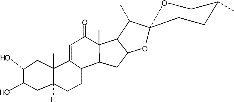 Method for preparing high purity 9,11-dehydromanogenin