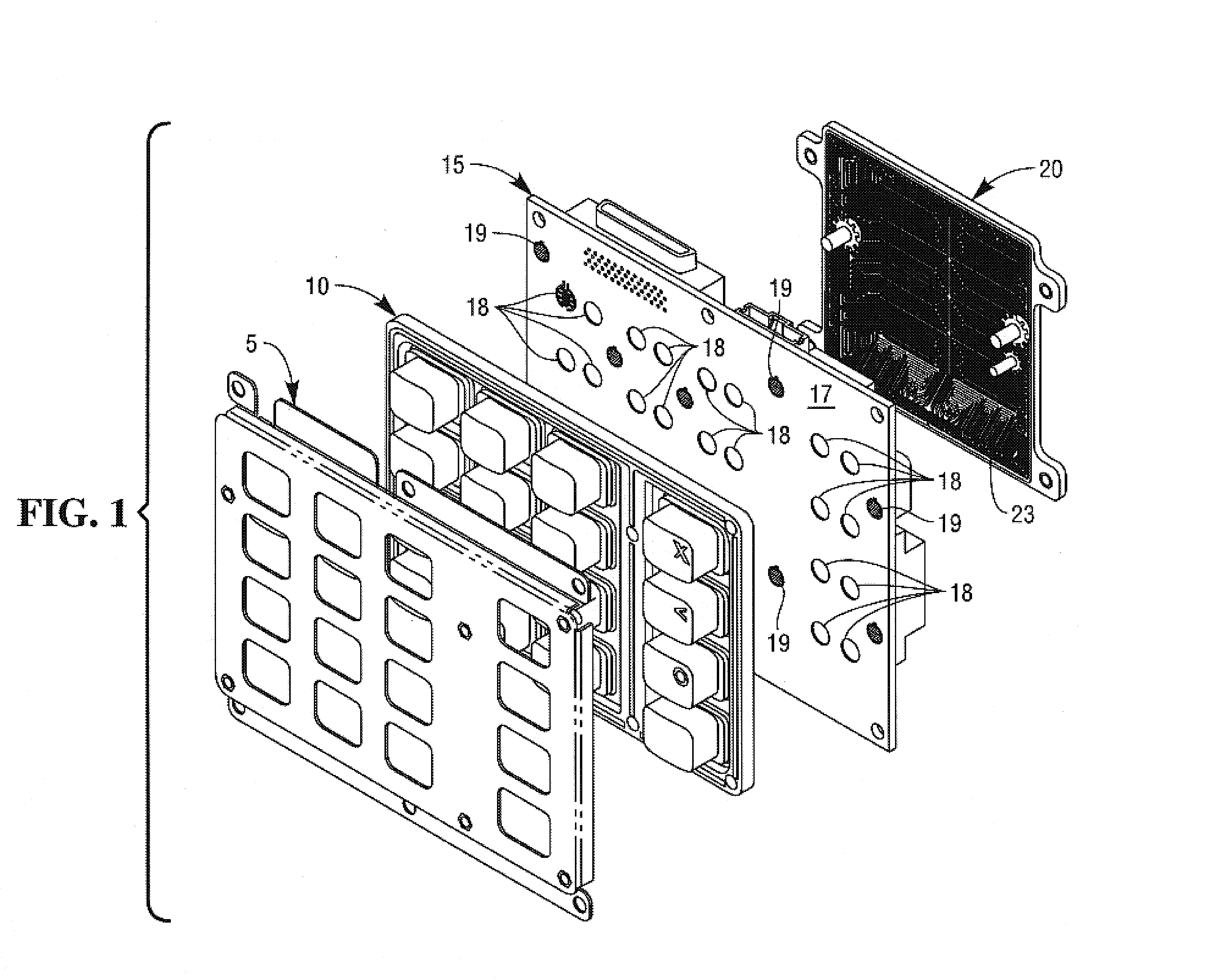 Secured pin entry device