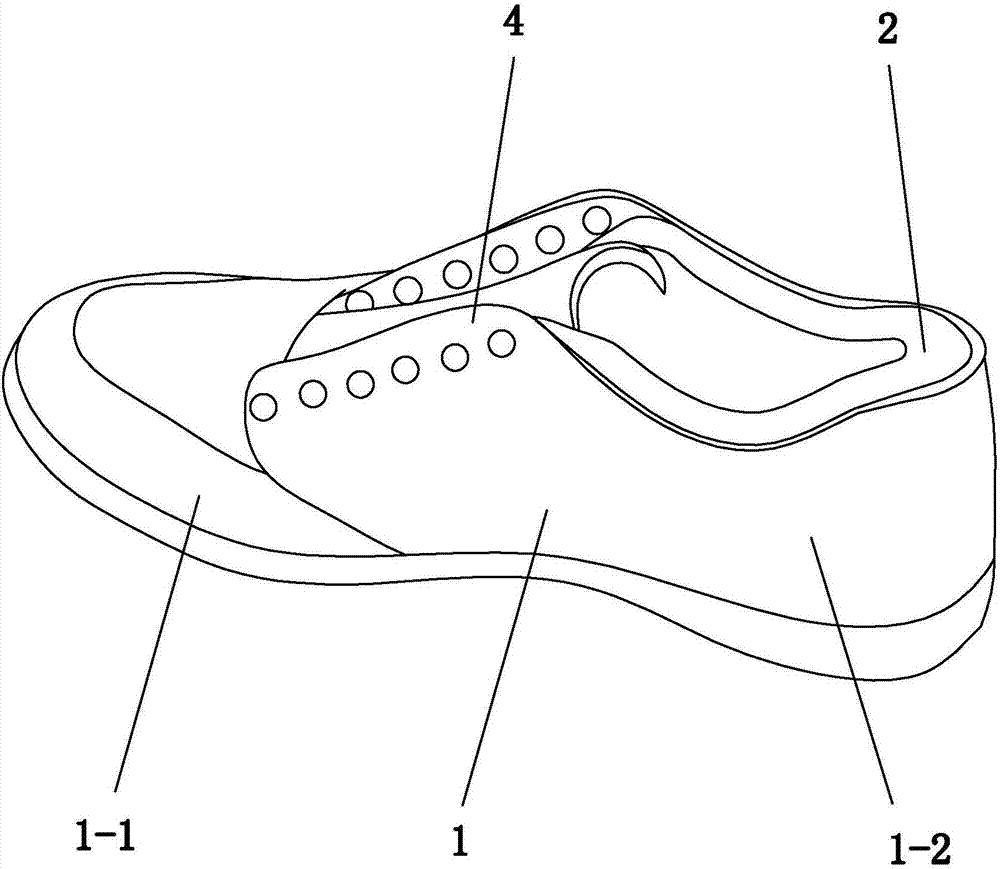 Shoes with adjustable size