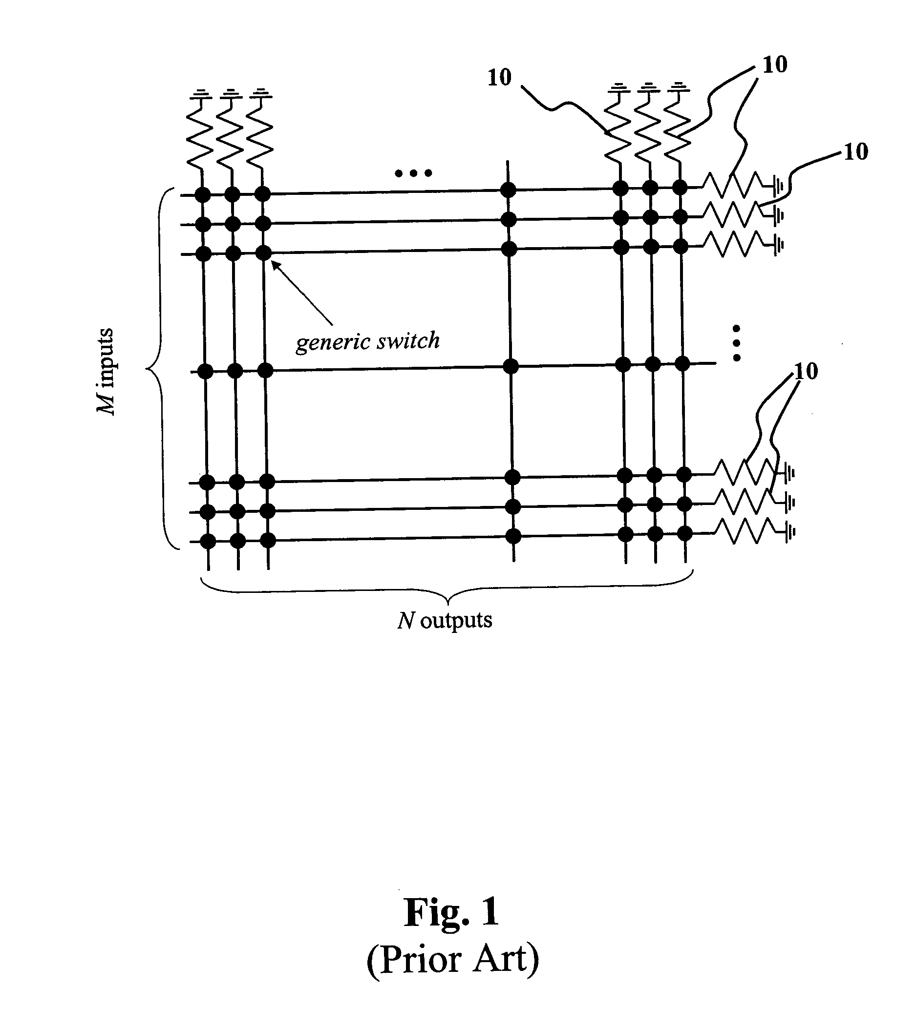 High speed cross-point switch using SiGe HBT technology