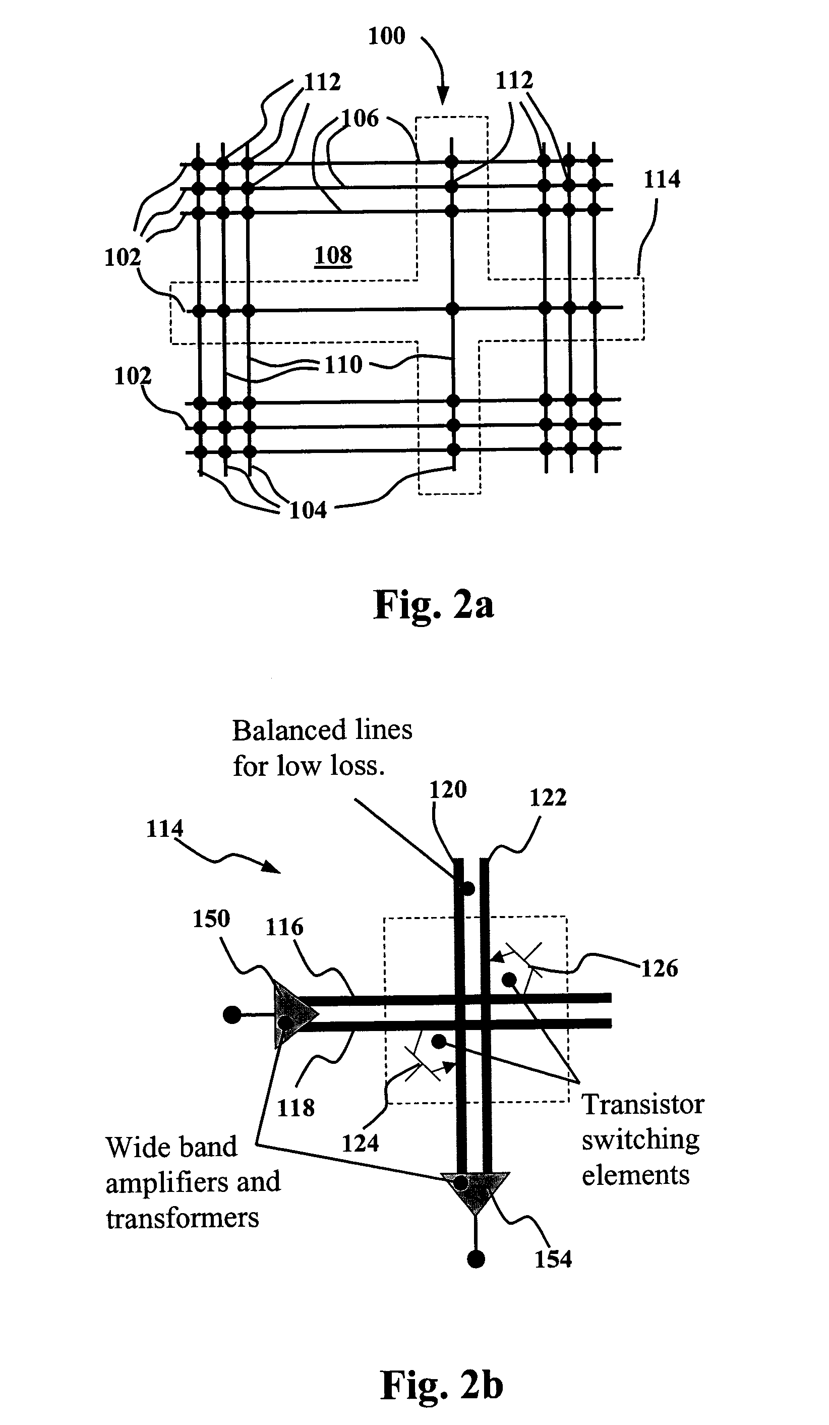 High speed cross-point switch using SiGe HBT technology