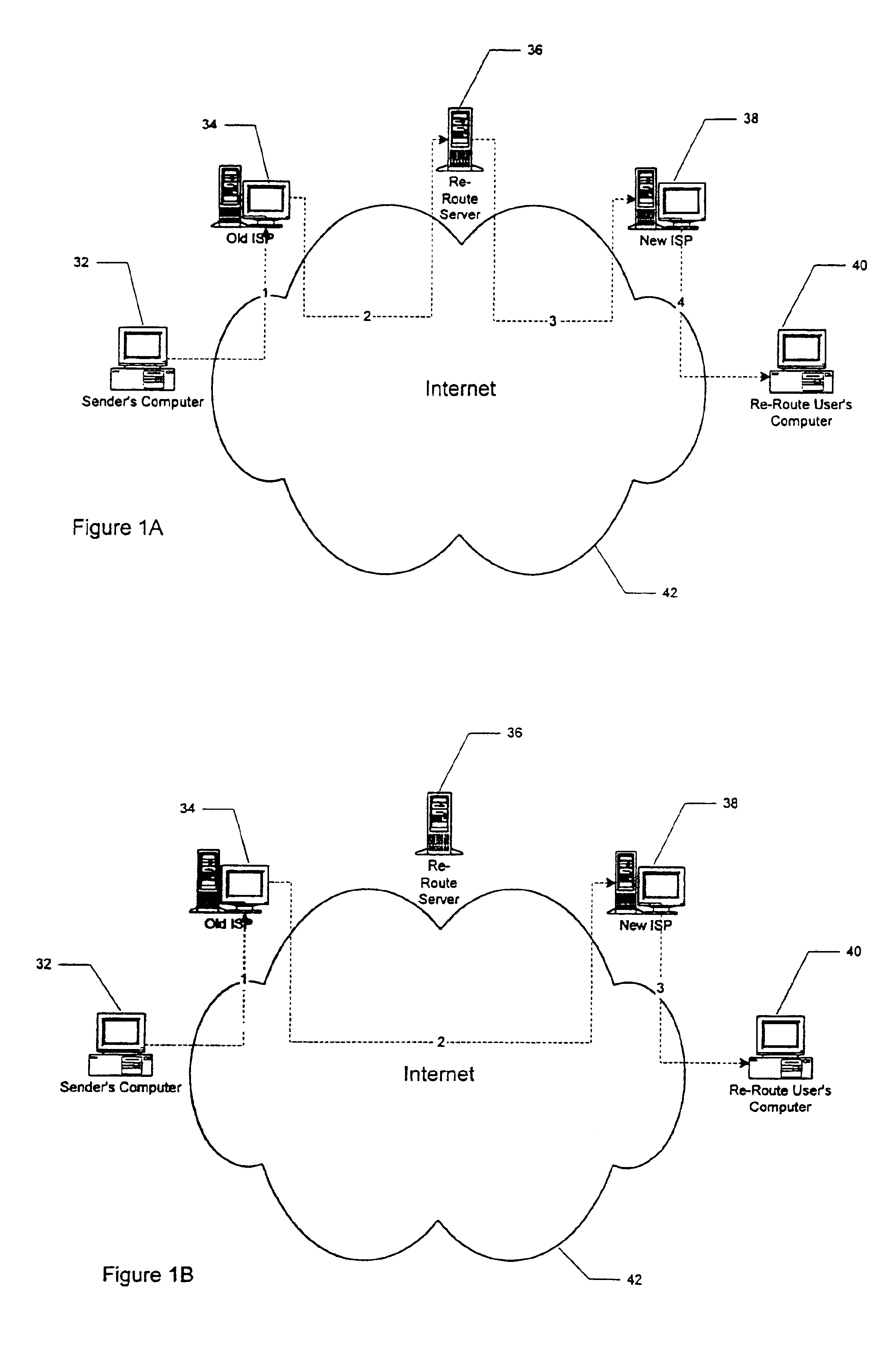 System and method for re-routing of e-mail messages