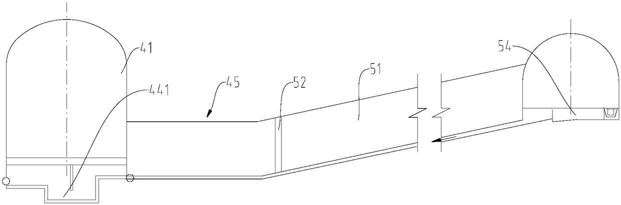 Tunnel structure having power generation function