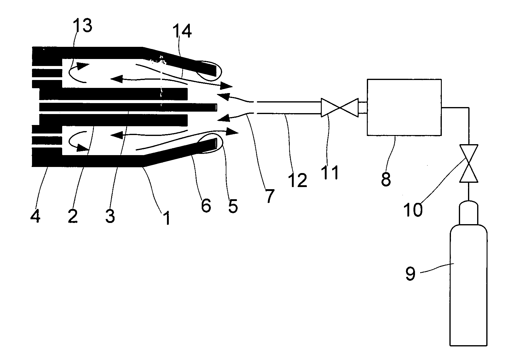 Method for cleaning of welding torches