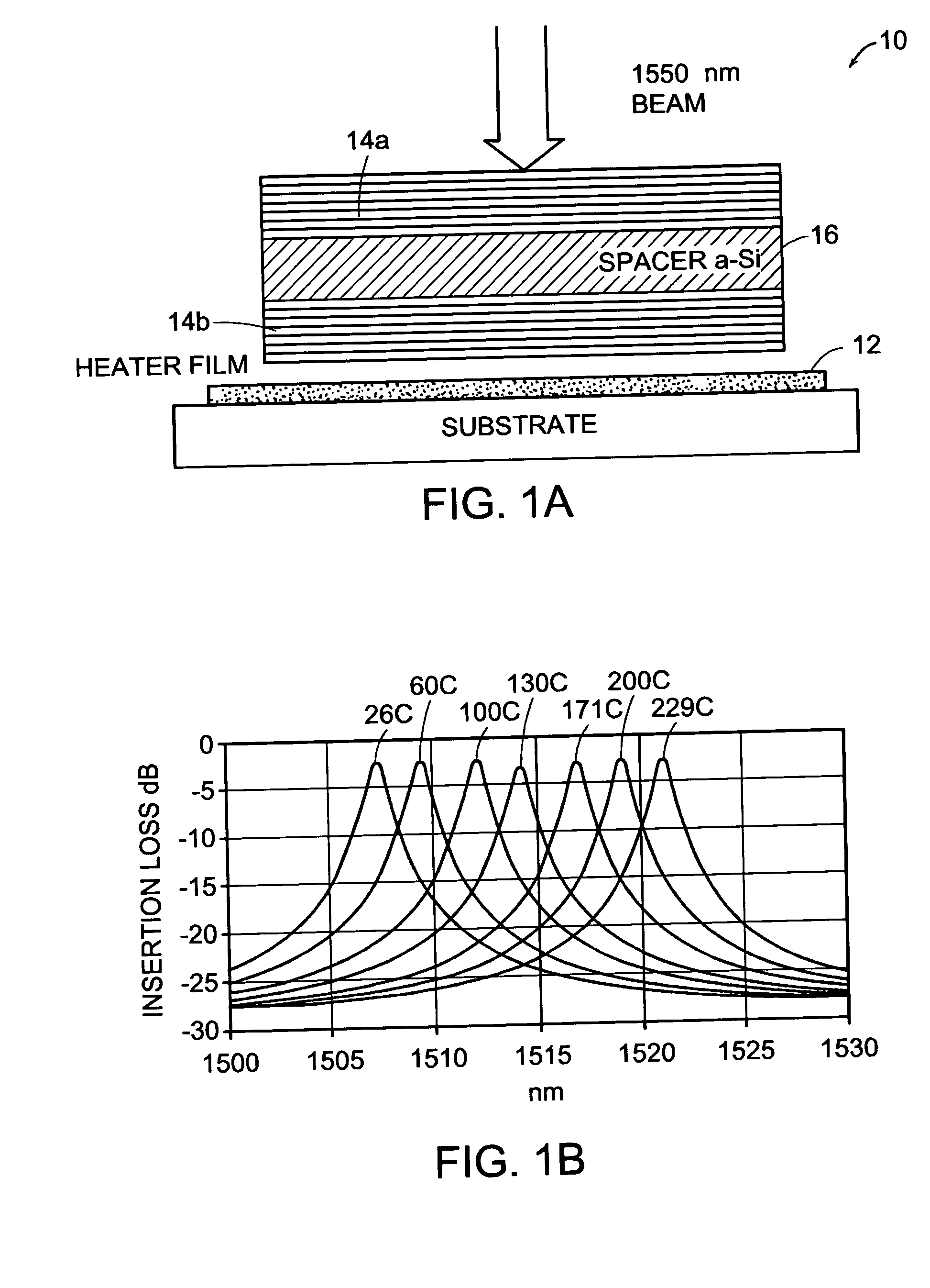 Tunable filter membrane structures and methods of making